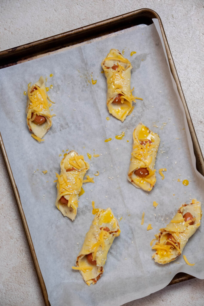 transfer to the oven, and bake for 12-16 minutes, until puffed and golden brown. 