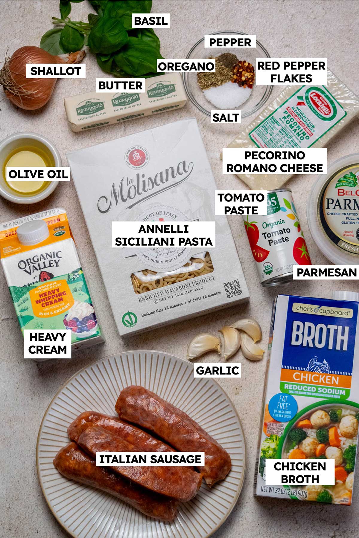 Homemade Spaghettios Ingredients 