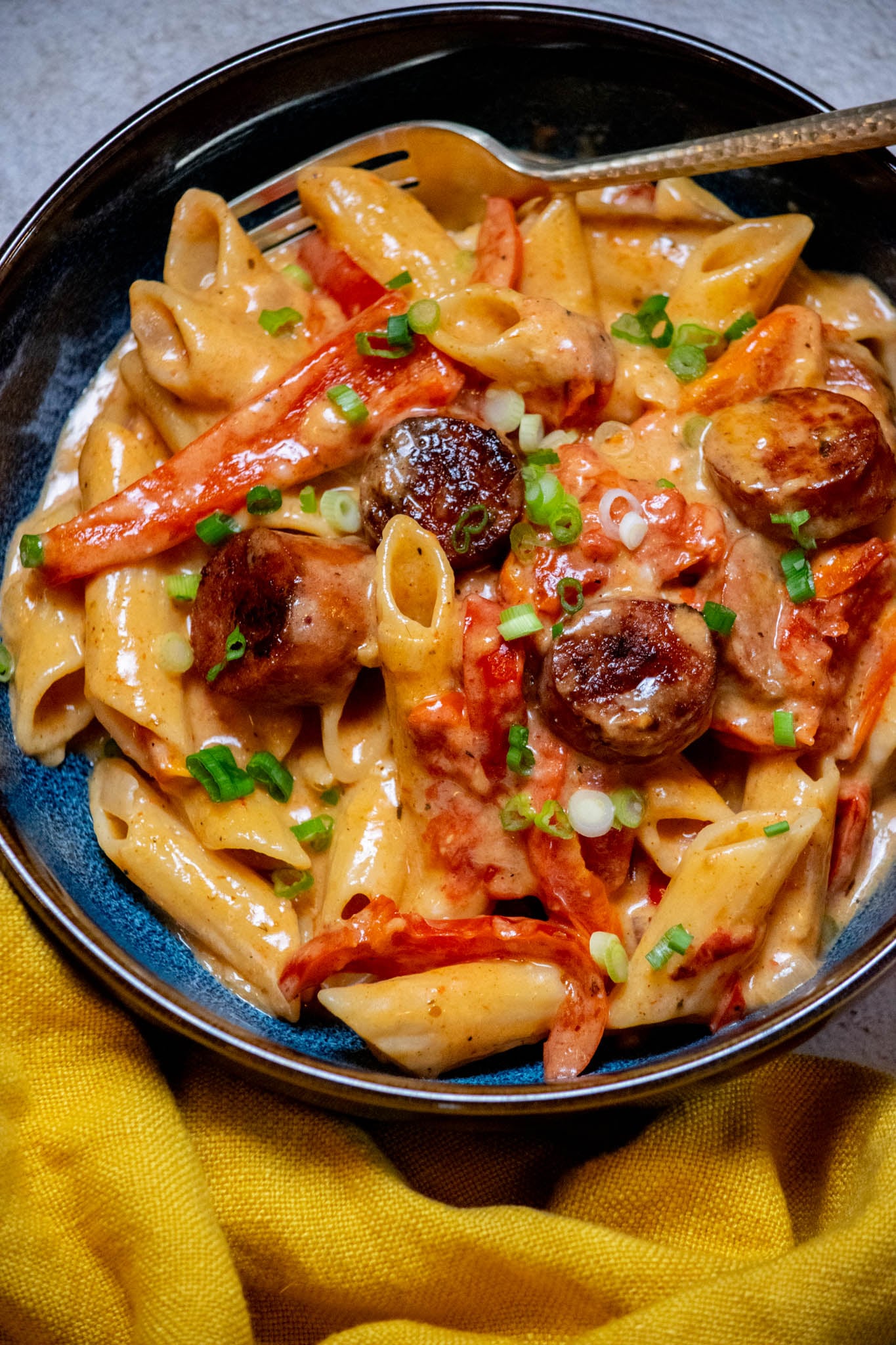 andouille sausage and pasta