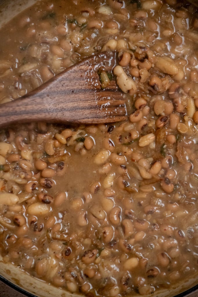 Simmer until slightly thickened 