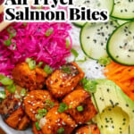 Air Fryer Salmon Bites (Cooks in 8 Minutes)